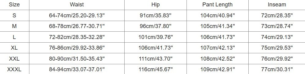 pink floral pants size chart