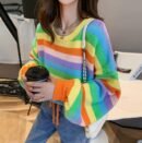 Colorful Striped Sweater