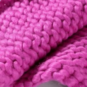 material of fuchsia cardigan