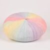 gradient colorful beret on the white background