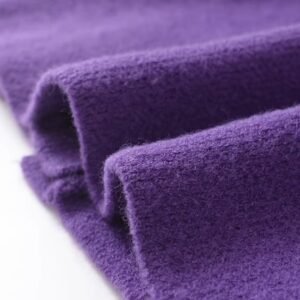 material of purple cardigan