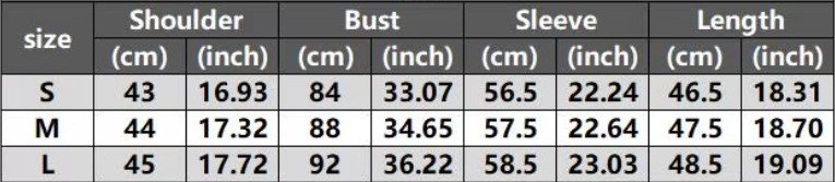 size chart of purple background