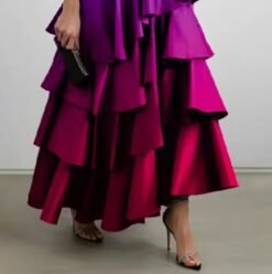Alternative view of Colorful Gradient Skirt