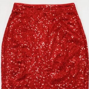 upper part and waistline of colorful party skirt