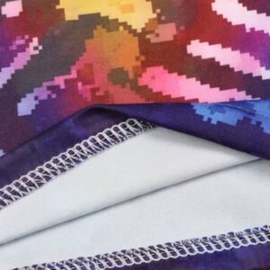 inner material of colorful pattern pants