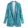 spring colorful blazer on the white background