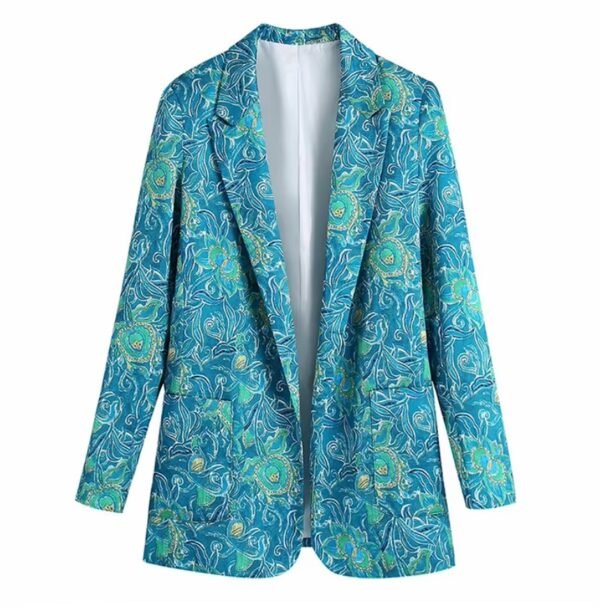 spring colorful blazer on the white background