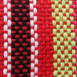 material of colorful boho bag