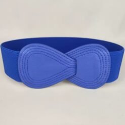 blue colorful waistband on the white background