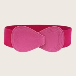 pink colorful waistband on the white background