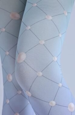 material of pastel colorful tights